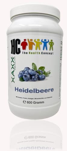 XAXX HC BODY CONTROL SHAKE HEIDELBEERE 600g = 20 Mahlzeiten