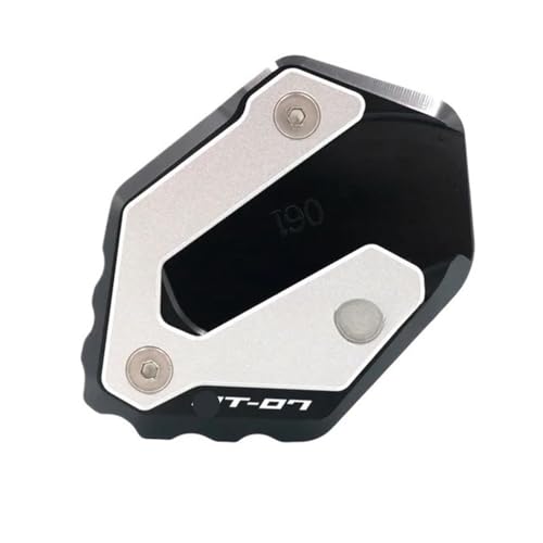 AXCAR Für Y&amaha Für MT-07 Für MT07 Für Tracer 700GT Für XSR700 Motorrad Kickstand Seitenständer Verlängerungspolster Stützplatte Vergrößern Ständer Ständer Stützpolster