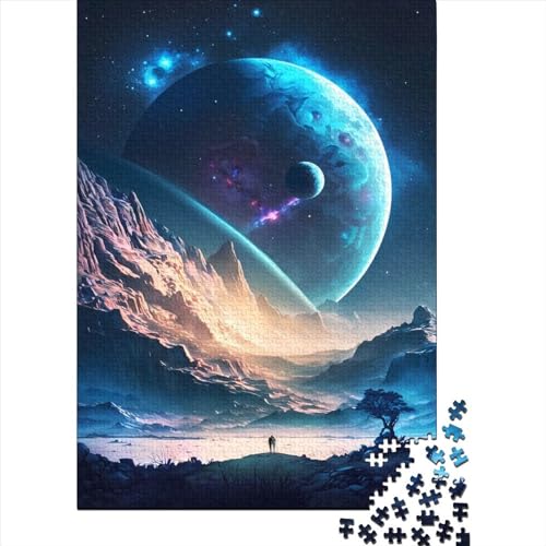 500-teiliges Puzzle für Erwachsene „Planetary Paradise“, Puzzles für Erwachsene und Teenager, nachhaltiges Puzzle für Erwachsene (Größe 52 x 37 cm)