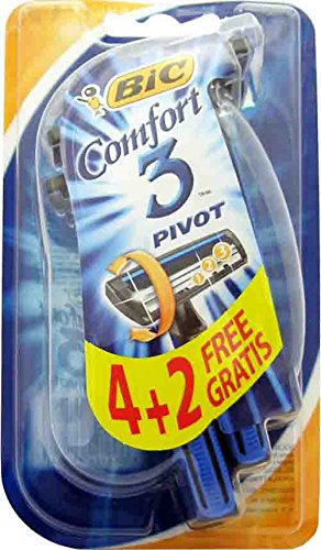 20 x BIC Einweg Rasierer & Comfort 3 Pivot 6 Stück