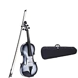 Standard Violine Violine Für 4-4 3-4 1-2 1-4 1-8 Größe Geige Anfänger Kit Bogen String Brücke Fall(1/2)