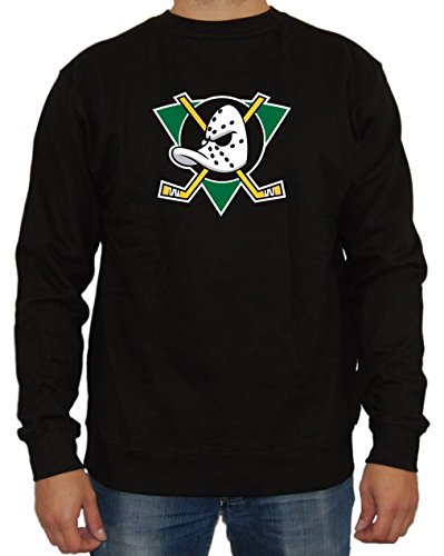 Artshirt-Factory Mighty Ducks Sweater (XXL, Schwarz)