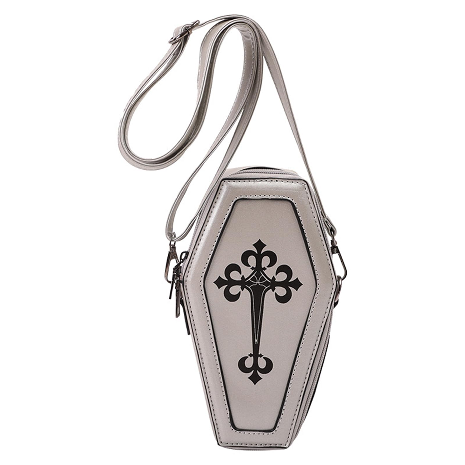 Trendige Gothic Handtasche Für Damen Umhängetasche Umhängetasche Mit Verstellbarem Riemen Vielseitig Einsetzbar