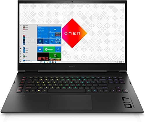 OMEN Gaming Laptop | 17,3" QHD IPS 165Hz Display | Intel Core i9-11900H | 32GB DDR4 RAM | 1TB SSD | NVIDIA GeForce RTX 3080 | Windows 11 | 4 Zonen RGB QWERTZ Tastatur | Shadow Black