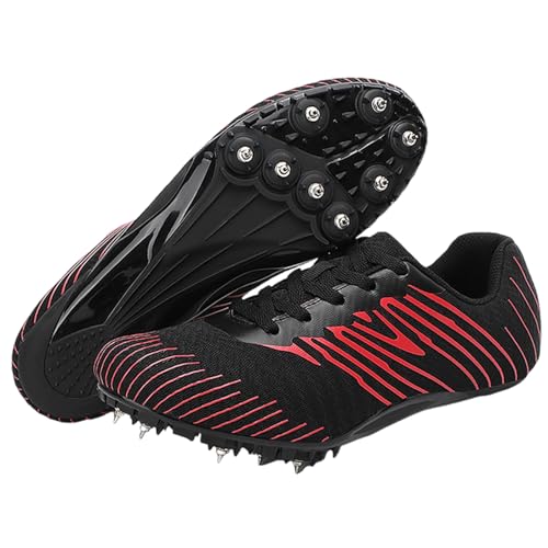 Zeihyeurus Track Spikes Schuhe Herren Damen,MäNnliche Leichte Trainingsschuh,Spikes Leichtathletik Kinder,Tragen Geeignet,rutschfeste,Herren Damen Und Kinder,Wettkampf-Lauftraining Weitsprung