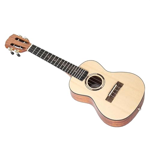 23-Zoll-Konzert-Ukulele, Korpus Aus Mahagoni, Palisander-Griffbrett Und Steg, 4-saitiges Gitarreninstrument Ukulele Einsteiger Kit (Color : C)