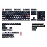 Avejjbaey 142Keys Dye Sublimation Keycaps Ruins Keycap Original Height DYE SUB Keycap Für Mechanische Tastaturen