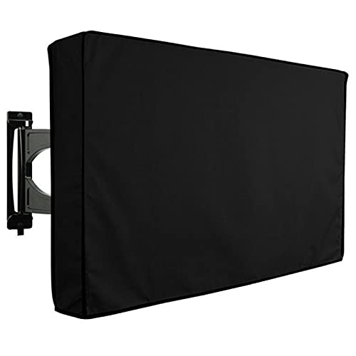 Outdoor Tv Cover TV-Abdeckung im Freien mit unteren Abdeckung wetterfest staubdicht schützen Fernseher TV-Abdeckung(61CM)