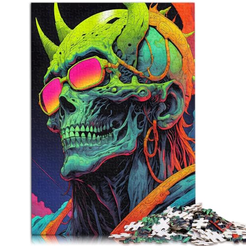 Puzzles Geschenke Spielzeug Alien Commander 1000 Teile Puzzle Holzpuzzle Familienspiel Stressabbau Schwieriges Herausforderungspuzzle 1000 Teile (50x75cm)