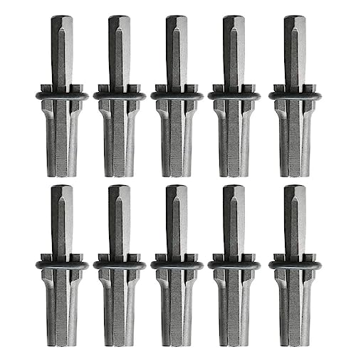 10 Stück Handwerkzeug 5/8 Zoll Stecker & Feder Shims Beton Stein Splitter Marmor Stecker Keile Federscheiben