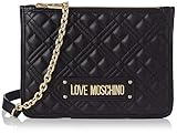 Love Moschino Damen Jc4316pp0fla000 Umhängetasche, Schwarz, Einheitsgröße