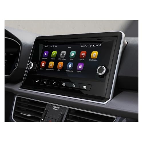 IMMLSX Für Seat Für Tarraco 2019 2020 8 Zoll Autonavigation Touch Center Displayschutzfolie Autoinnenausstattung Navigation Schutzfolie Navigations-Displayschutz(8.25-Inch)