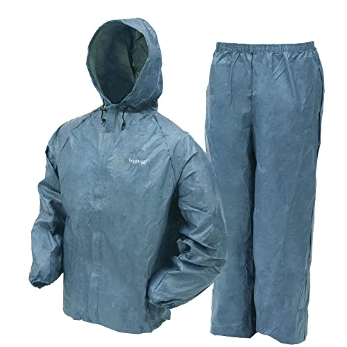 frogg toggs Herren Standard Ultra-Lite2 Regenanzug, wasserdicht, atmungsaktiv, Blau, Größe S, UL12104