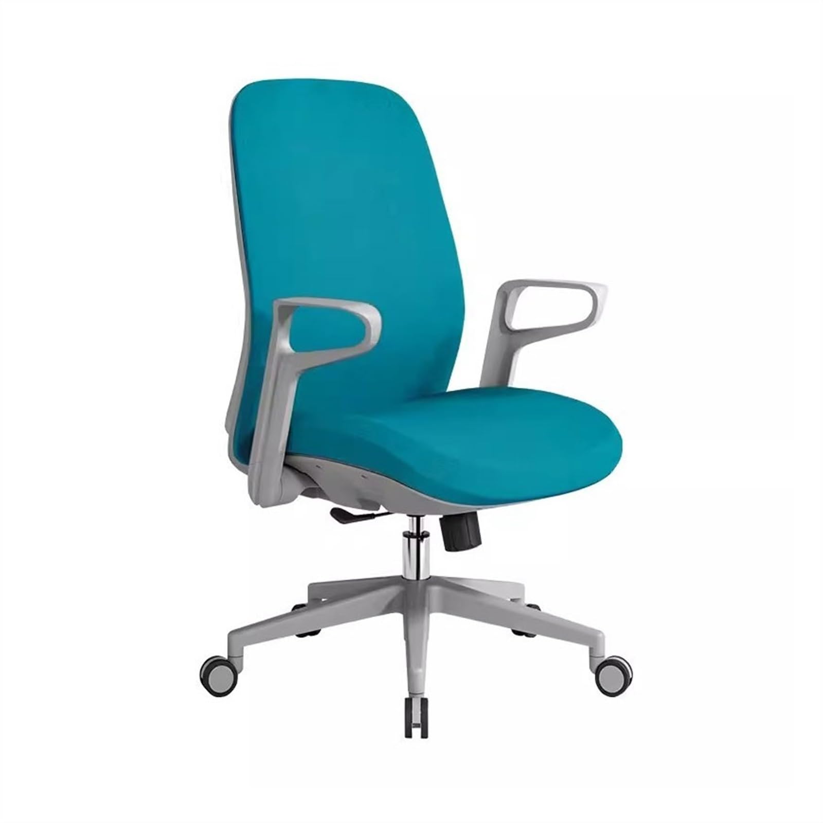 Zhaoj24-05 Bürostuhl Ergonomischer Büromöbel, unterstützendes Personal, Bürostuhl, Computerstuhl, Haushaltsdrehstuhl, sitzender, nicht müder Lendenwirbelschutz Schreibtischstuhl(Blue)