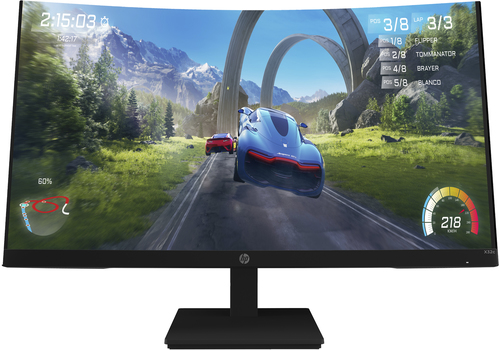 80cm (31.5") HP X32c Full HD Monitor