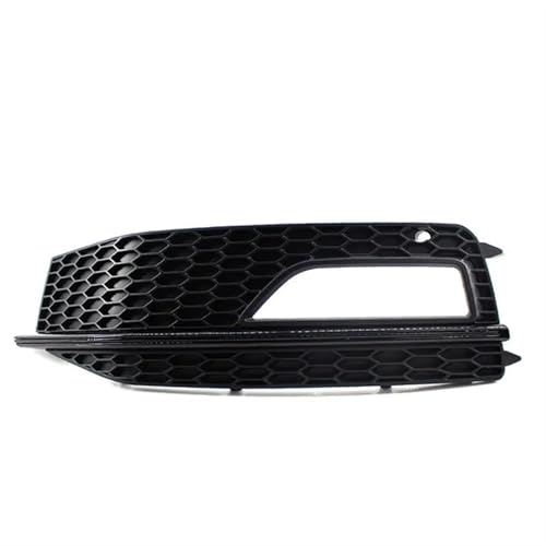 Frontgrills Für Für A4 LB9 Für S-Linie S4 2013-2015 Front Stoßstange Unteren Kühlergrill Nebel Licht Gitter Abdeckung 8K0807681L 8K0807682M Front Bumper Grille(Black 1 Left)