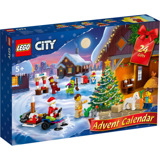 LEGO City 60352 Adventskalender 2022, Weihnachtsspielzeug für Kinder