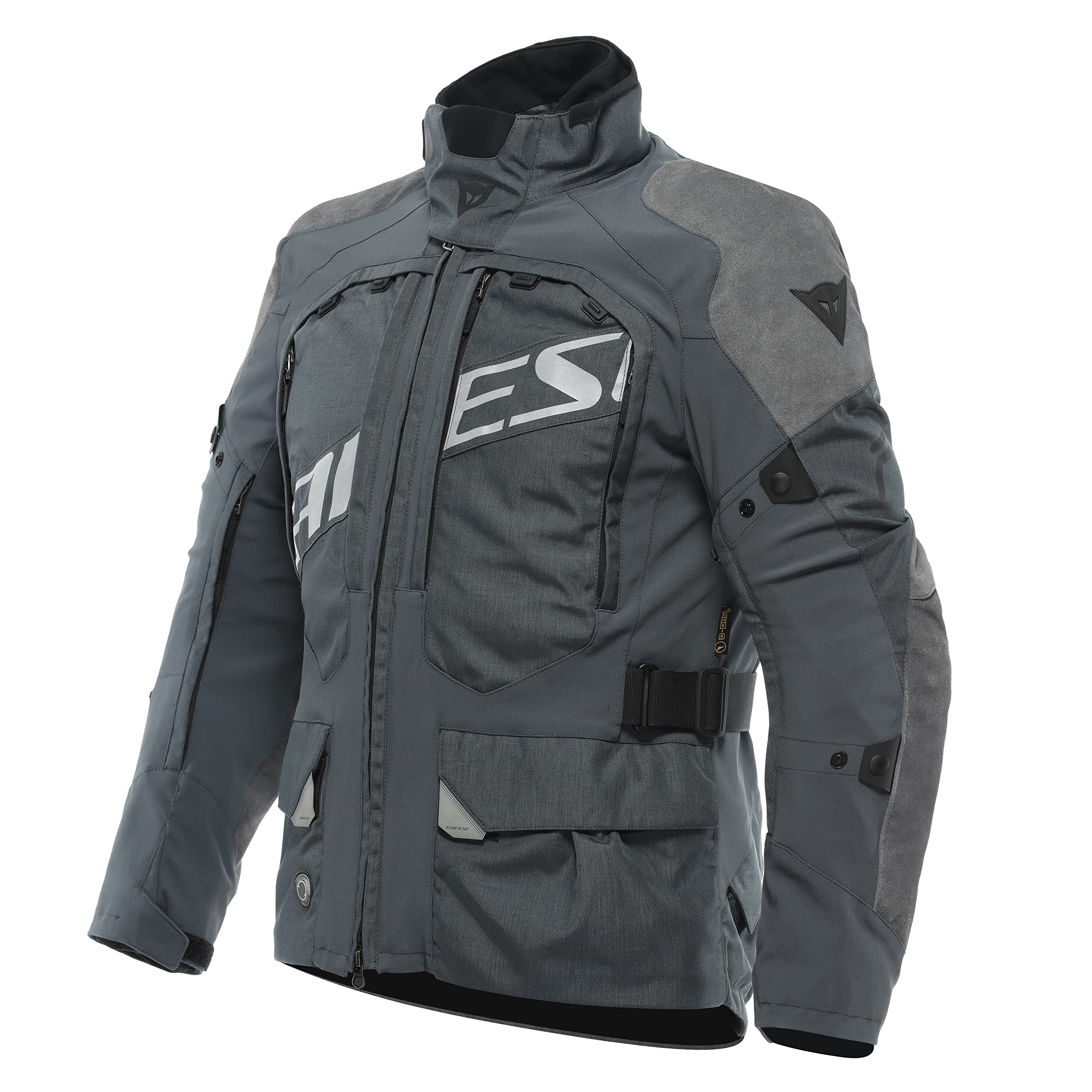 Dainese Motorradjacke Springbok 3L Absolute Shell wasserdichte Touringjacke, IRON-GATE/IRON-GATE, 52