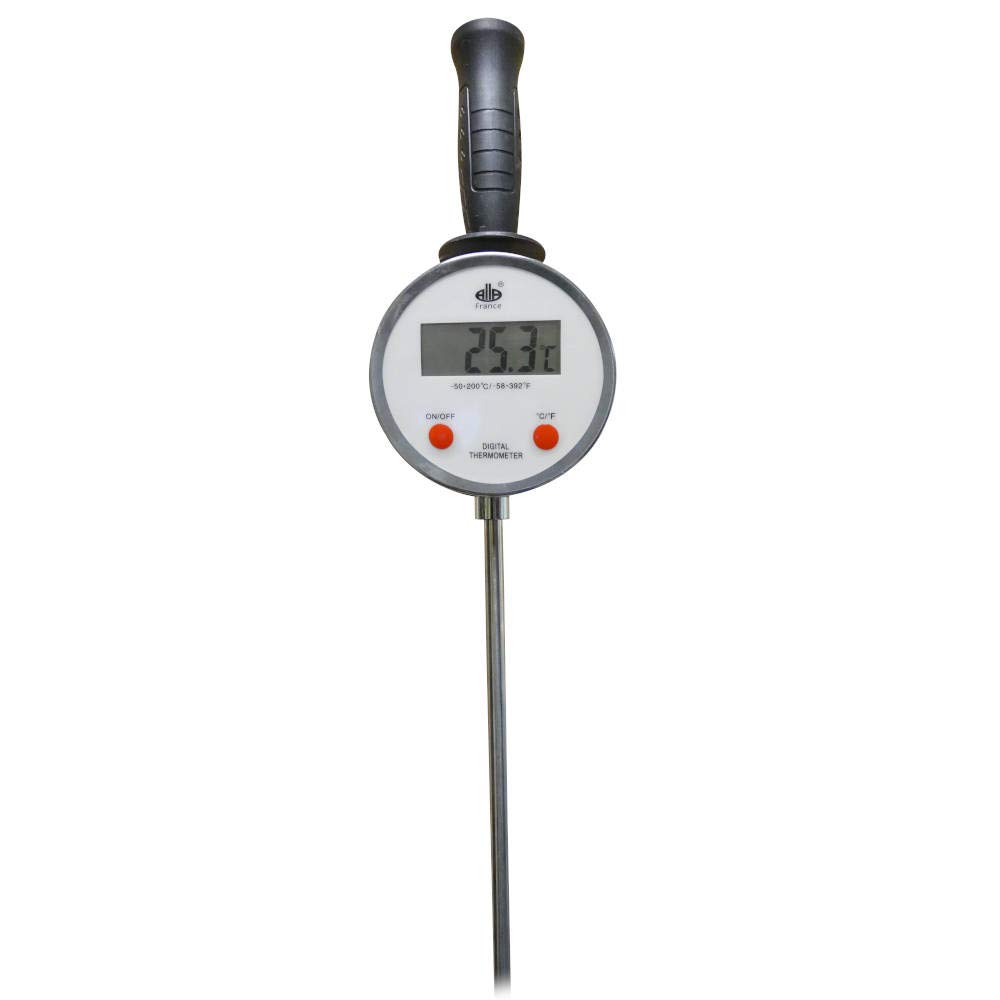 Horizont 38129021560 Digitales Futterthermometer mit Sonde, 145 cm Hoch