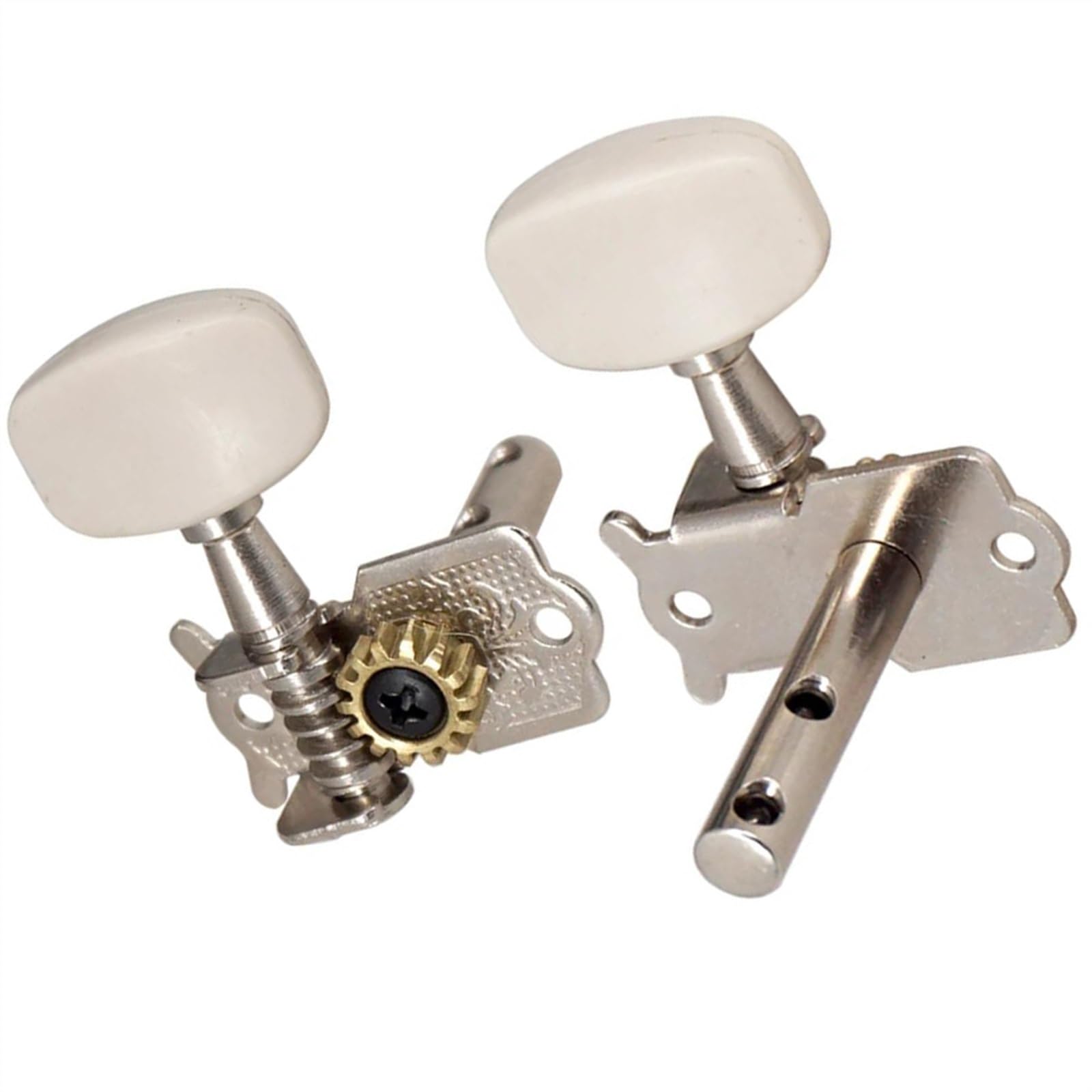 Strings Tuning Pegs Mechaniken Für Gitarre 6 Stück Gitarre 3L 3R offene Saiten-Knopf-Stimmwirbel, Maschinenkopf-Schlüssel-Peg-Tuner