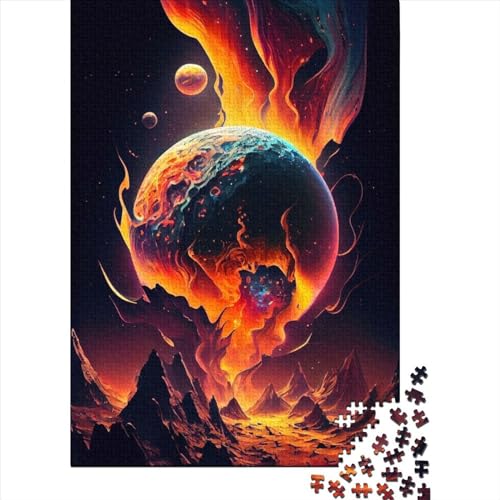 1000-teiliges Puzzle für Erwachsene und Teenager, „Celestial Oasis“, Puzzle für Erwachsene und Teenager, Spielspielzeug für Erwachsene, Familienpuzzle, Geschenk, 75 x 50 cm