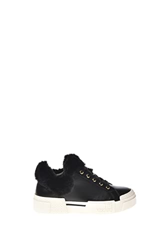 Pollini Damen Ja15815g0fia500a37 Sneaker, Schwarz, 37 EU