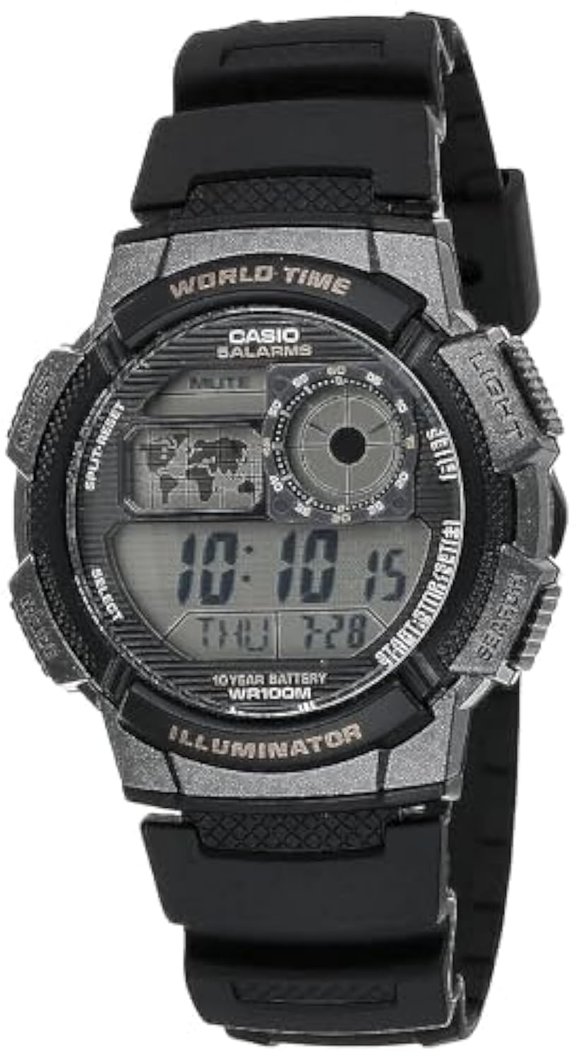 CASIO HerrenArmbanduhr Digital Quarz Harz AE-1000W-1AVEF