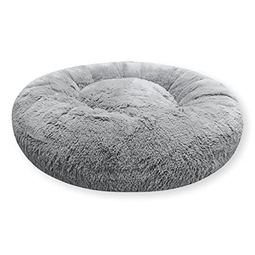 4L Textil Exklusives weiches und kuscheliges Hundebett Fuzzy Haustierbett Kuschelkissen Katzensofa Hundehöhle Katzenbett für Haustiere Kuschelig Kuschelhundebett Tierbett Schwamm Weich Flauschig