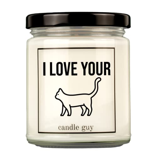 candle guy Duftkerze | I love your pussy | Handgemacht aus 100% Sojawachs | 70 Stunden Brenndauer