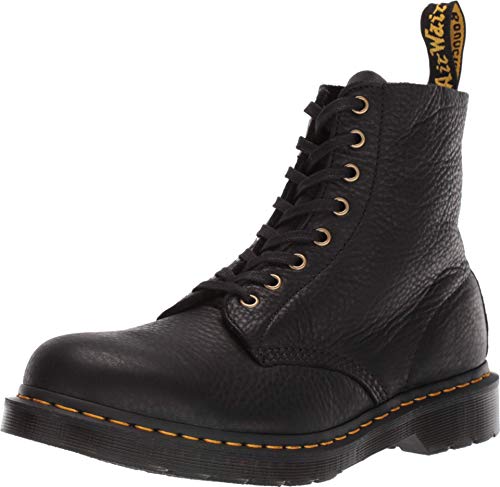 Dr. Martens 24993001 1460 Herren Schnürboots aus Glattleder mit Lederfutter, Groesse 47, schwarz