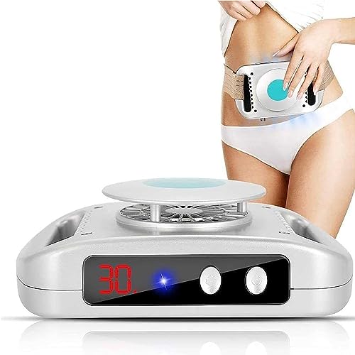 LESBJFDM Cryolipolysis Maschine Fettverbrenner Gürtel Tragbare Gefrierfett Abbau Maschine, Körper Formende Maschine, Bauch Abnehmen Fett Massage Abbau Gewichtsverlust