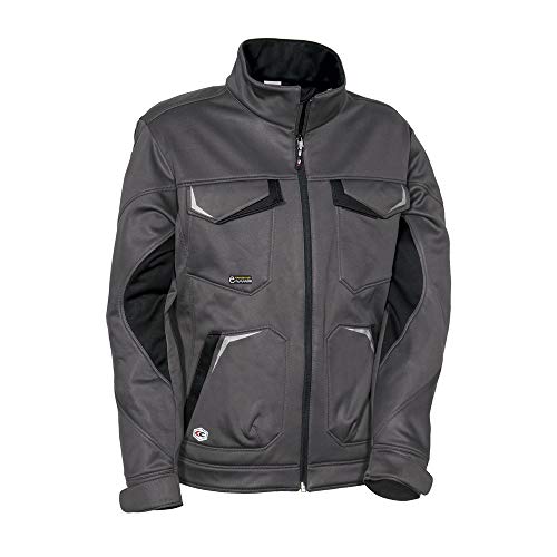 COFRA V483-0-06.Z52 MIRASSOL Softshell Jacke, Anthrazit/Schwarz/Anthrazit, Größe 52