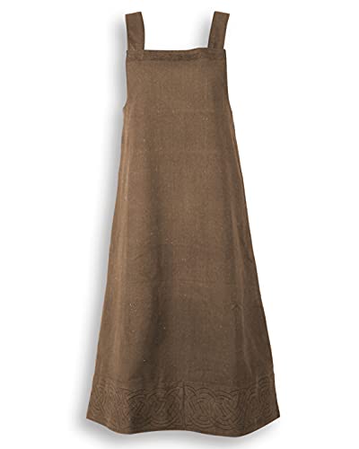 MYTHOLON Alva Schürzenkleid (braun)