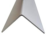 1x Alu Winkel Profil Aluminium eloxiert Schenkel 40x40mm Länge 2500mm 2,0mm Winkelprofil Kantenschutz L-Profil Eckschiene Eckenschutz Metallwinkel Leistenprofil Profile