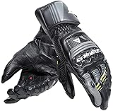 Dainese Druid 4 Motorradhandschuhe, schwarz/grau/gelb, XXL