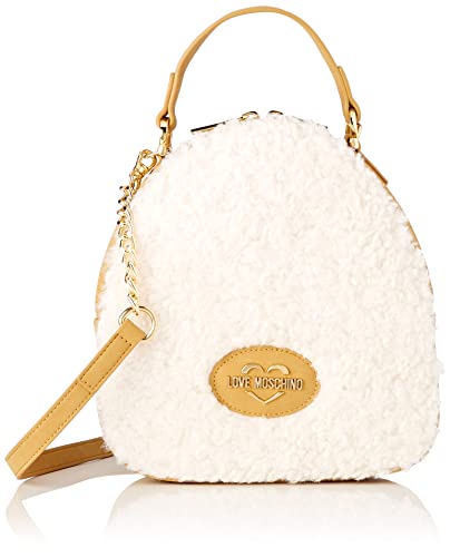 Love Moschino Damen Jc4385pp0fkn110a Handtasche, Weiß, Einheitsgröße