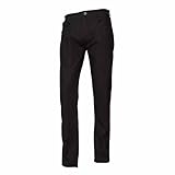 Rokker RT Tapered Slim Motorradjeans Herren (schwarz), W36/L32