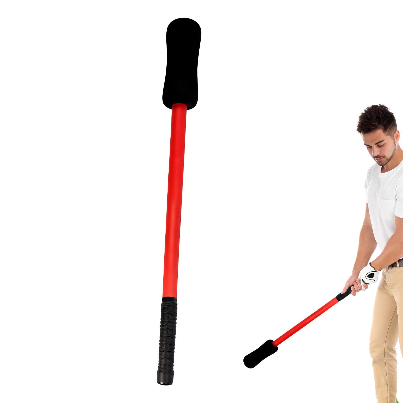 Xasbseulk Golf Swing Trainer Hilfe, Einstellbare Golf Trainingshilfen, Golf Schwunghilfe - Golf Trainingshilfe Golf Swing Stick - Golf Swing Trainer, Golf Training Sticks für Damen, Herren,