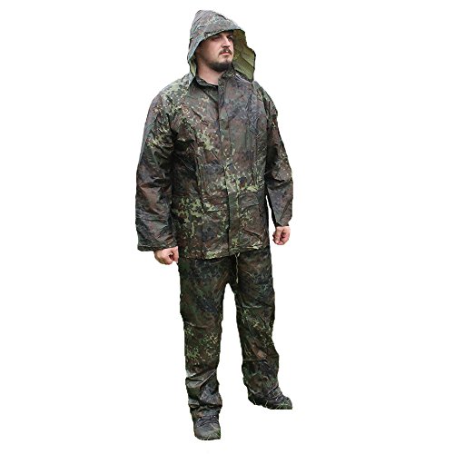 Mil-Tec Unisex Kostüm-Set-10625021 Kostüm-Set, Flecktarn, 908