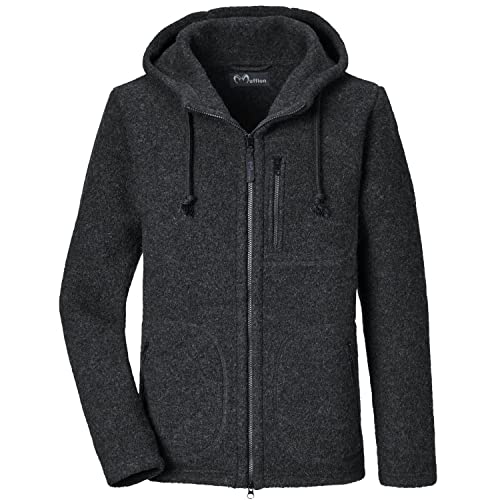 Mufflon® Herren Wolljacke Mu- Halva anthrazit - XL