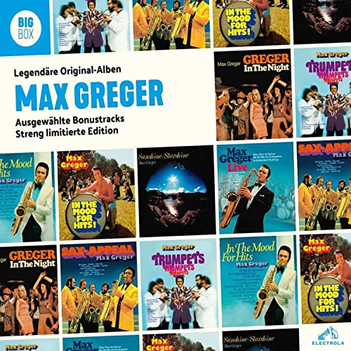 Max Greger: Big Box - Legendäre Original-Alben: Ausgewählte Bonustracks