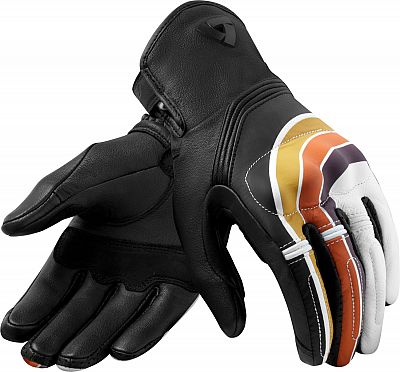 Revit Redhill gelb/orange Motorradhandschuhe (Black/Orange,XL)