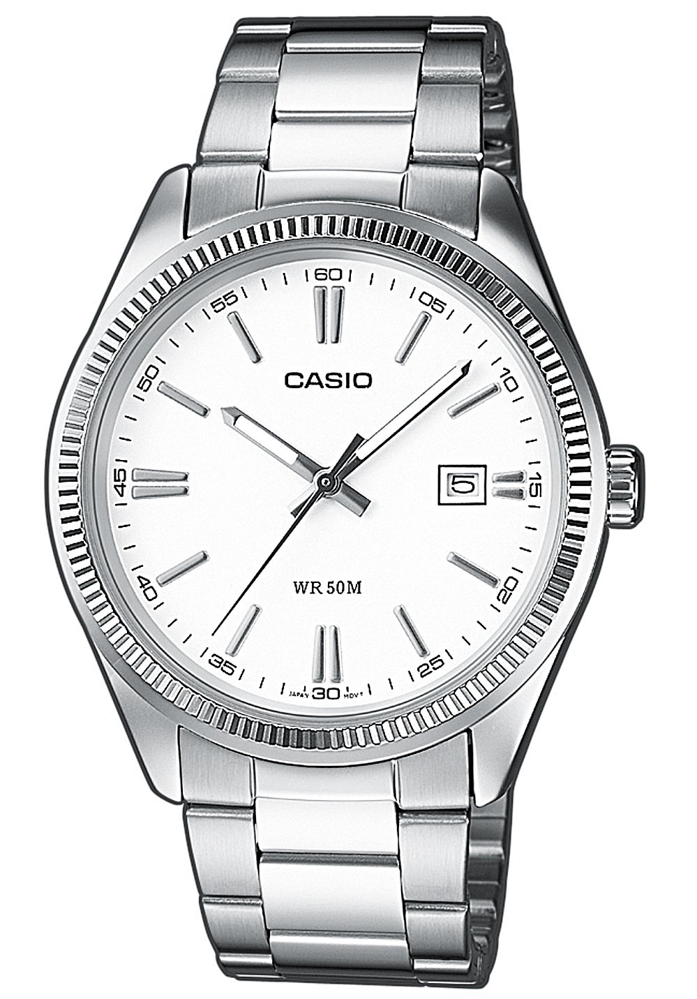 Casio HerrenArmbanduhr Analog Quarz Edelstahl MTP-1302PD-7A1VEF