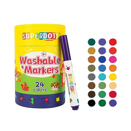 TWEW Poratable Aquarellstift, 12/24/36 Farben, waschbar, Marker für Kinder, Erwachsene, Kunst, Zeichnen, Scrapbooking, Journaling, Ausmalen