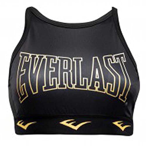 Everlast Damen Sport Boxen BH Duran, Schwarz Gold, XS