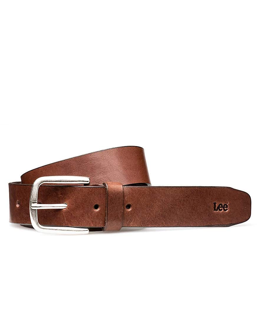 Lee Herren LEE BELT Gürtel, Braun (Dark Brown 24), 90 cm