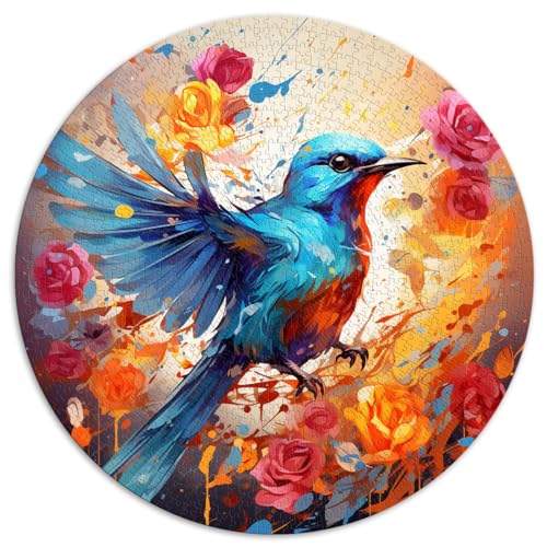 Puzzlespiel Blauer Vogel 1000-teiliges Puzzle für Erwachsene 67,5 x 67,5 cm Spielspielzeug für Familienpuzzles Geschenk Familienaktivität Puzzles Lernspiele