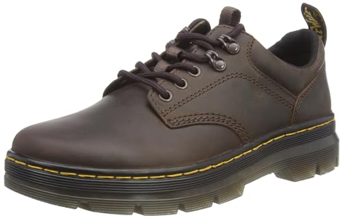 DR. MARTENS Herren Reeder Leather Sneaker, Gaucho Crazy Horse, 40 EU