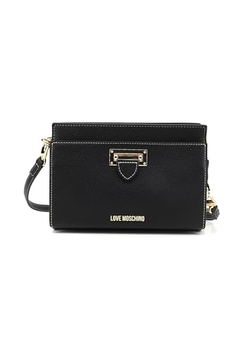 Love Moschino Damen JC4115PP1I Umhängetasche, Schwarz