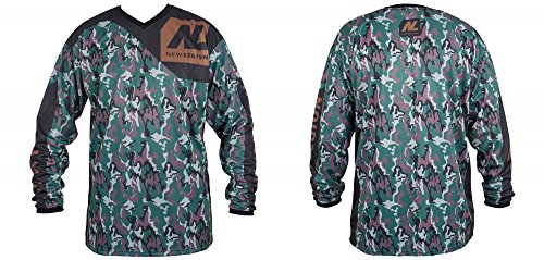 New Legion Ultimate Pro Paintball Jersey - Woodland camo, Größe:XS/S